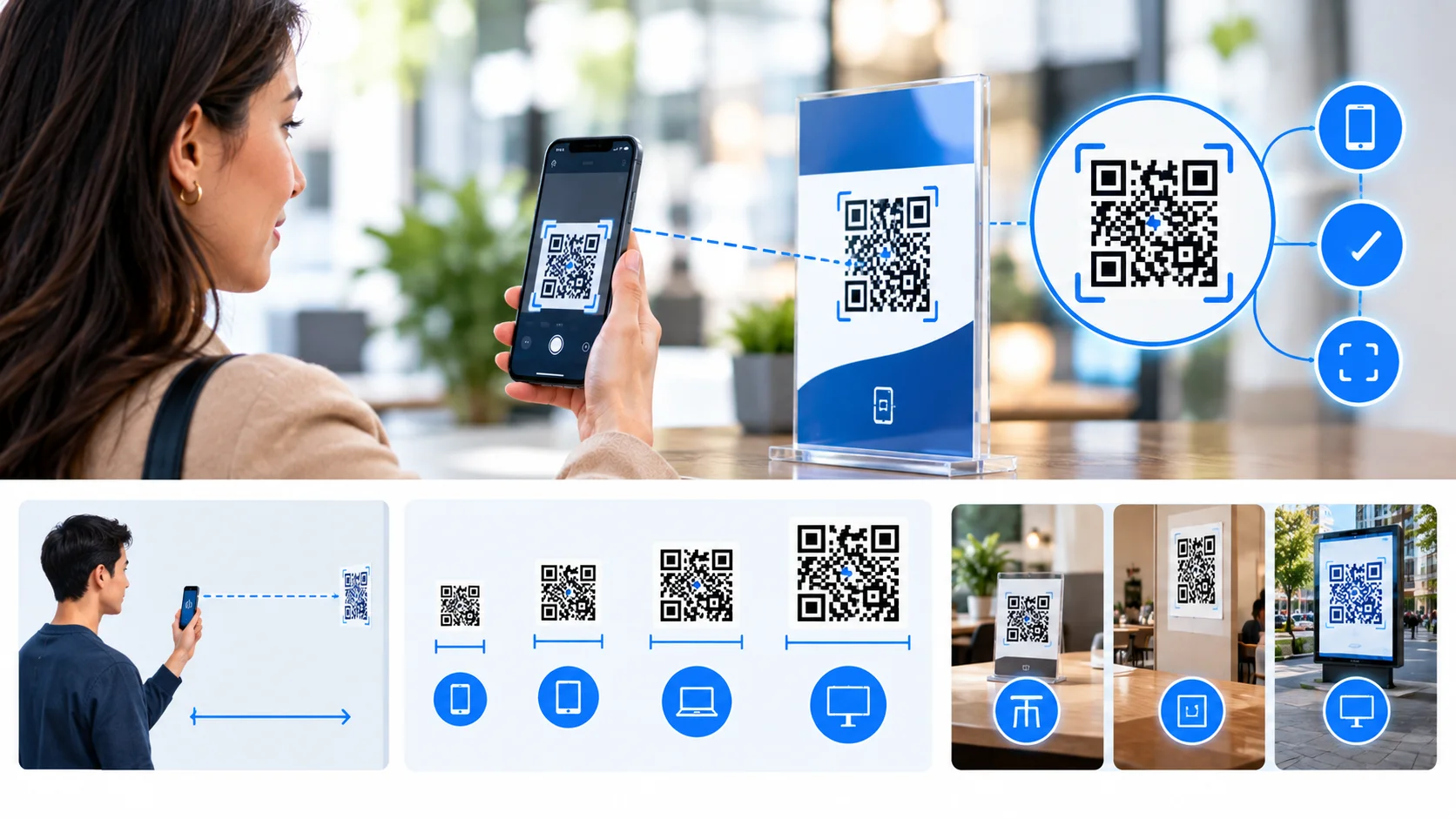 Distancia de escaneo: calcula el tamaño correcto de tu QR