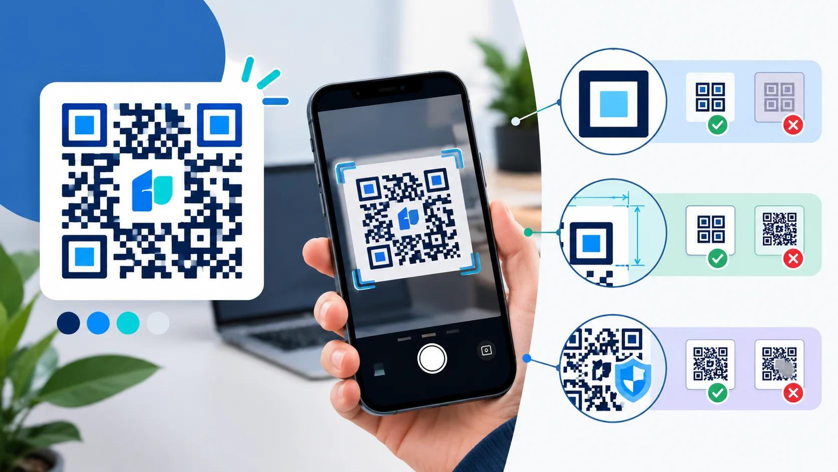 Cómo personalizar un código QR sin perder escaneabilidad