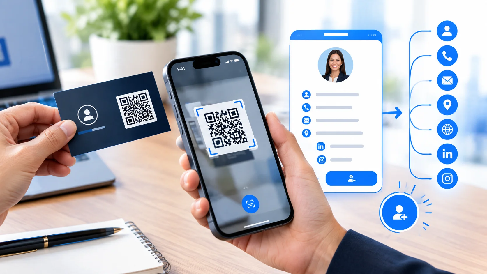 Tarjetas de visita digitales con QR: guía para empezar